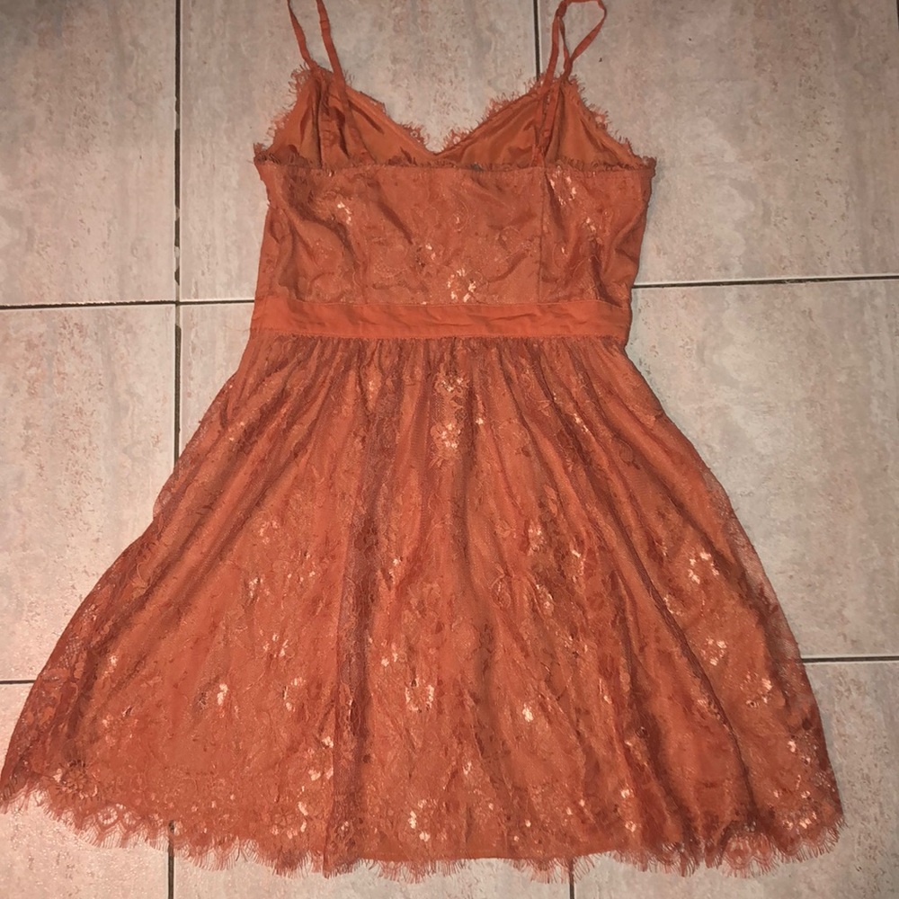 Rust Tanktop Dress - Picture 2 of 3